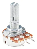 Comprar Potenciometro Logaritmico 250k A250k 16mm Mono X10 Unidades
