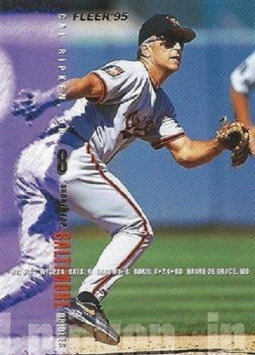 Mlb Cal Ripken Jr Fleer 1995 # 19