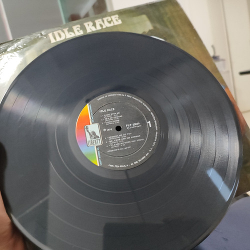 Lp - Iddle Race - 1970 - Jeff Lyne Elo - Raro - Excelente