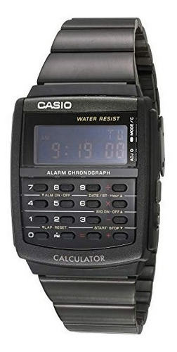 Casio Ca506b-1avt Reloj Digital Unisex Cuadrado, Negro