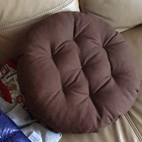 Cojín Redondo Acolchado 30 Cm Con Tela Elástica Para Taburet