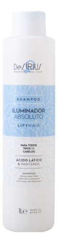 Shampoo Iluminador Absoluto 1 Litro De Sirius