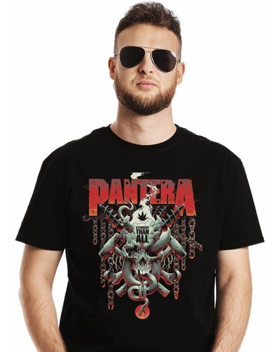 Polera Pantera Live In Japan Metal Impresión Directa