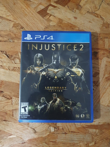 Injustice 2 Playstation 4 Ps4 Excelente Estado