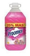 Pack X 6 Unid. Limpiador  Fljardin 5 Lt Procenex Limpiadore