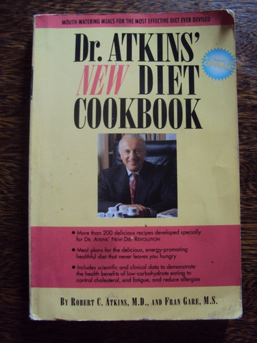 Dr Atkins New Diet Cookbook Recetas Dieta Cocina Ingles