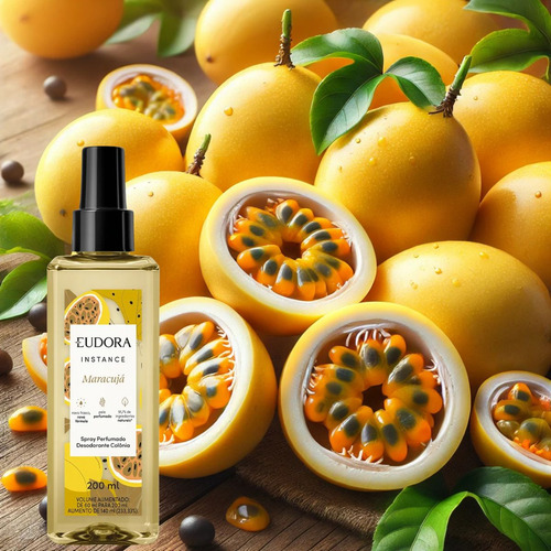Body Splash Colônia Eudora Instance Maracujá 200ml
