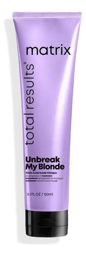 Tratamiento Unbreak My Blonde 150 Ml Matrix