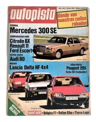 Revista Autopista- N°1402- Año 29 De Mayo De 1986