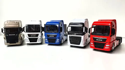 comprar Miniatura Carreta Mamu002Fvolvou002Fscania Escala 1u002F64 Valor Unitári