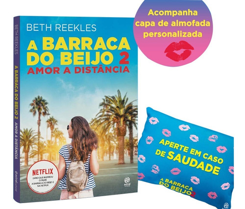 Livro A Barraca Do Beijo 2 Série Netflix + Capa De Almofada