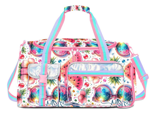 Bolso De Viaje Para Niñas Y Mujeres, Ideal Para Gimnasio O B