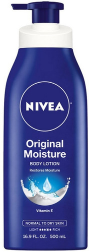 Crema Nivea Original Humectante Loción De 16.9 Oz (6