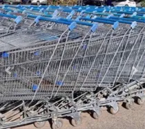 Comprar Chango Carro Supermercado 180lts C\u002Fruedas Y Manija X Unidad