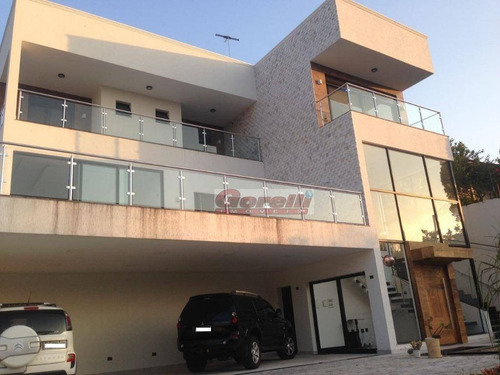 Casa Com 4 Dormitórios À Venda, 720 M² Por R$ 3.800.000,00 - Condomínio Hills I E Ii - Arujá/sp - Ca0862