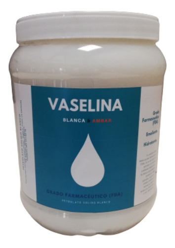  Vaselina Sólida (petrolato) 100% Pura 1 Kilo Tipos de piel Seca