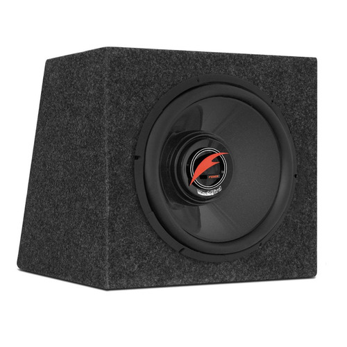 Caixa Selada + Subwoofer 12 Polegadas 175w Rms Foxer 4+4 Ohm