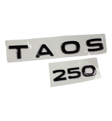 Insignia Emblema Taos + 250 Baul Negro Piano