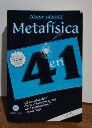 Metafísica 4 En 1 De Conny Méndez