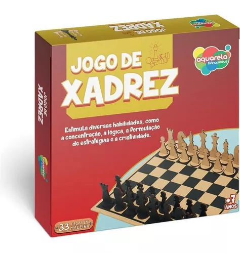 Xadrez Estratégia Tabuleiro para Estudantes - Brinquedo xadrez