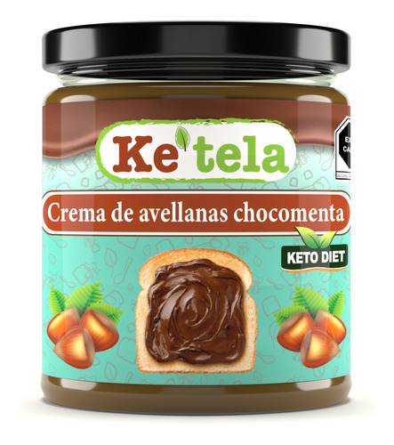 Pack 2 Cremas De Avellanas Y Cacao Keto Sin Azúcar Con Monkf