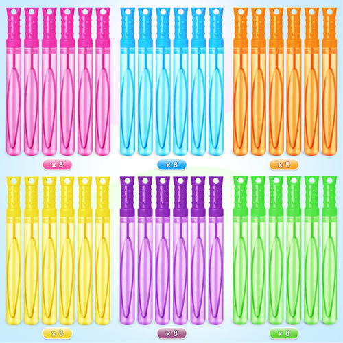 Varitas De Burbujas A Granel Para Niños En 6 Colores Color