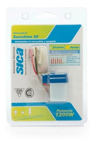 Fotocelula Sica Sunshine Iii Exterior 3 Cables R