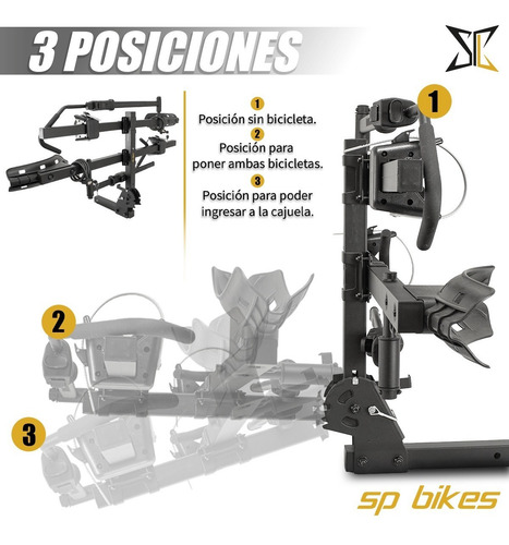 Rack Tiron Portabicicletas Sp Bike T/thule Mercedes-benz Glc
