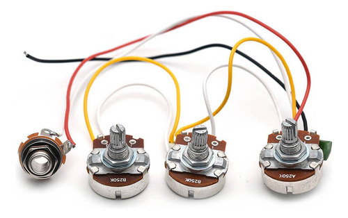 Sistema De Cableado Bajo Circuito De Control De Volumen Tono