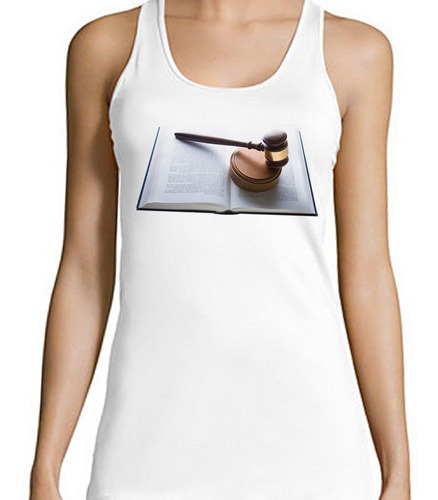 Musculosa Derecho Book Libro Abogado Leyes