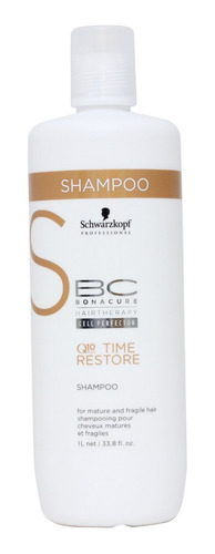 Schwarzkopf Time Restore Q10 Shampoo Pelo Frágil X 1000ml