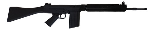 Fn Fal - Fusil Replica 3d Tamaño Real Cosplay Eternauta Negro