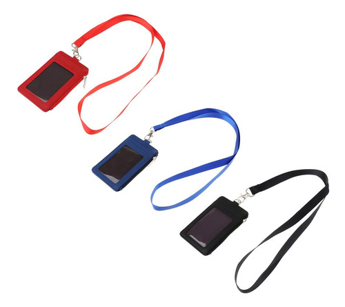 3 Piezas Funda Protectora De Tarjetas De Identificación Con