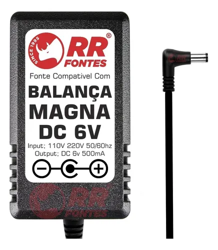 comprar Fonte 6v Para Balança Plataforma De Pesagem Digital Magna