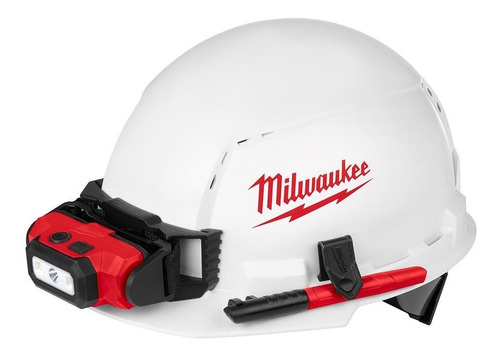 Imagen 5 de 10 de Casco Rigido De Seguridad Ventilado Milwaukee 48731000