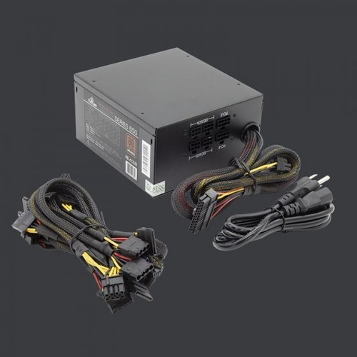 Fuente de poder para PC YeYian Serie 650 YFR-46201 650W negra 115V/230V