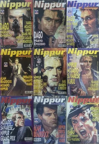 Nippur Magnum Revista Historieta 2 X 260 , Columba Ej4 (Usado)