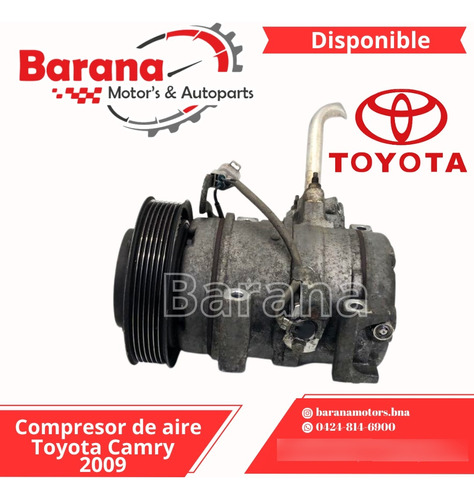 Compresor De Aire Toyota Camry 2009