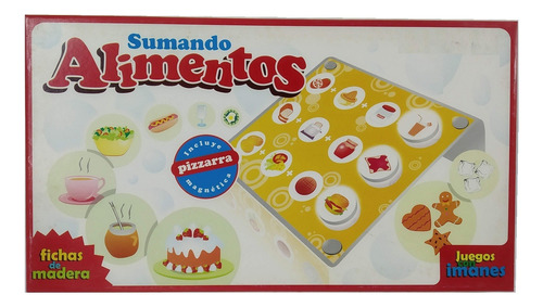 Juego Asociación Magnético Alimentos Ubsñtd