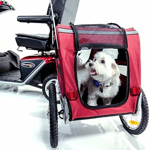 Remolque Transportador De Mascotas Para Scooters De Movilida