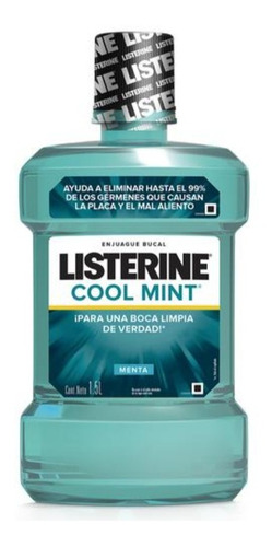 Listerine Coolmint Enjuague Bucal 1.5 Lt