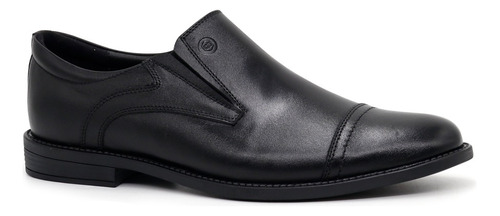 Zapato Formal De Cuero Hombre Conters 23.al-02 Negro
