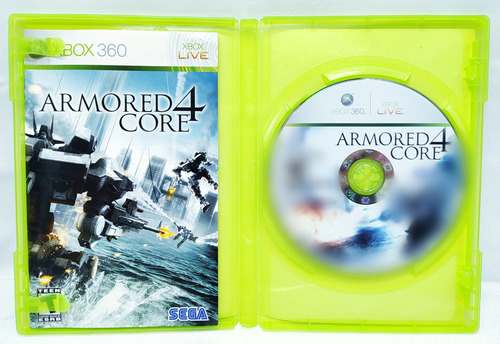 Armored Core 4 Xbox 360 FĂsico Completo Con Manual (Usado)