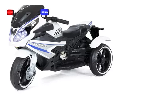 Moto Eletrica Infantil Policia Touring 12 V - Baby Style