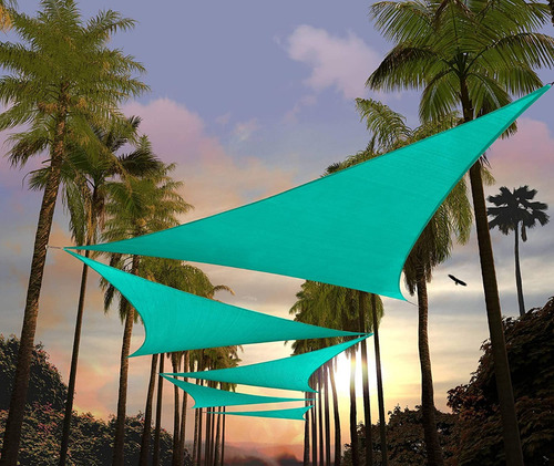 Toldo Triangular Estilo Vela Parasol (3.5mts X 3.5mts)