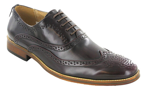 Goor Mens Capped Lace Oxford Brogue Shoes  B01mf74r8r_190324