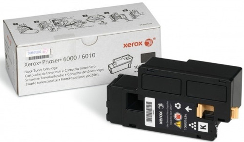 Toner Xerox 106r01634 Negro Para Phaser 6000/6010