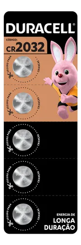 Bateria Cr2032 Duracell Com 5 Unidades