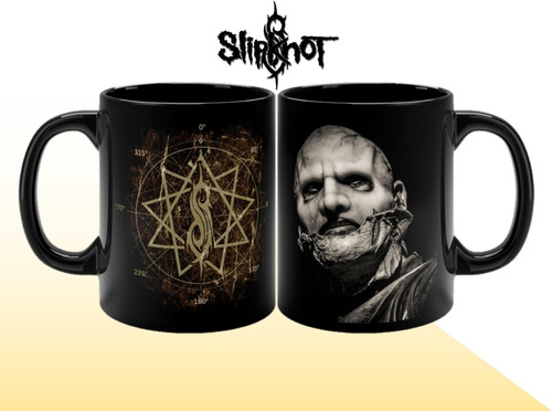 Slipknot Corey Taylor Taza De Rock Sublimada De 11 Oz 1 Pza