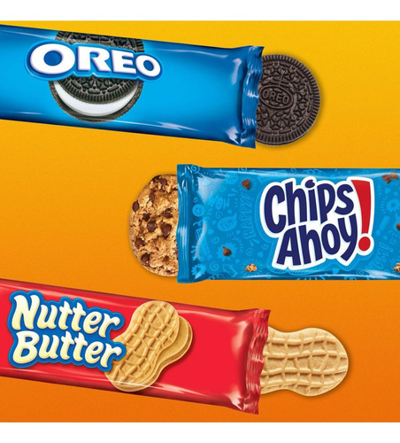 Nabisco Variedad De Galletas 30pck, Oreo,nutter, Chips Ahoy